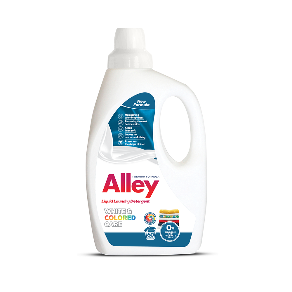Alley Liquiddetergent Whitecolored 3000Ml