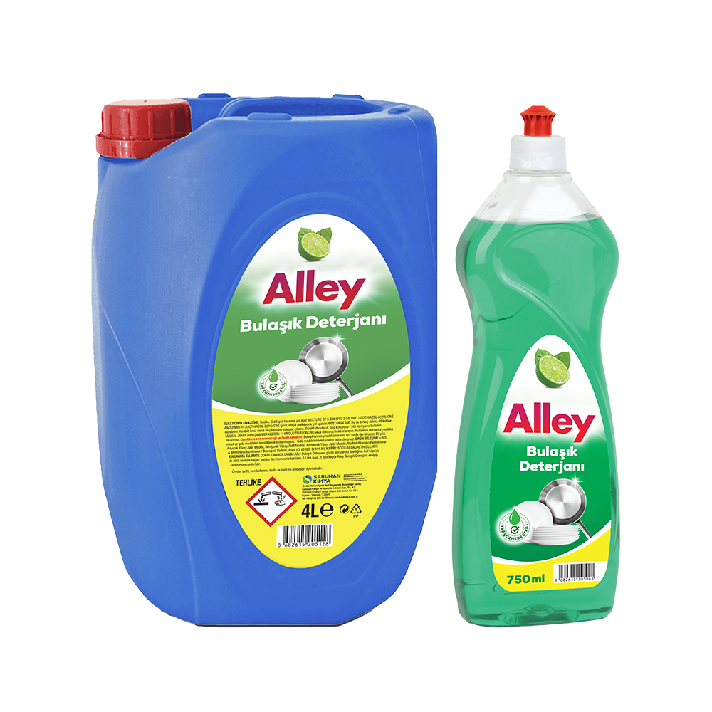 ALLEY ELDE BULAŞIK DET.LİMON TR 4L 750ML