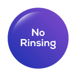 No Rinsing