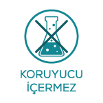 Koruyucu İçermez